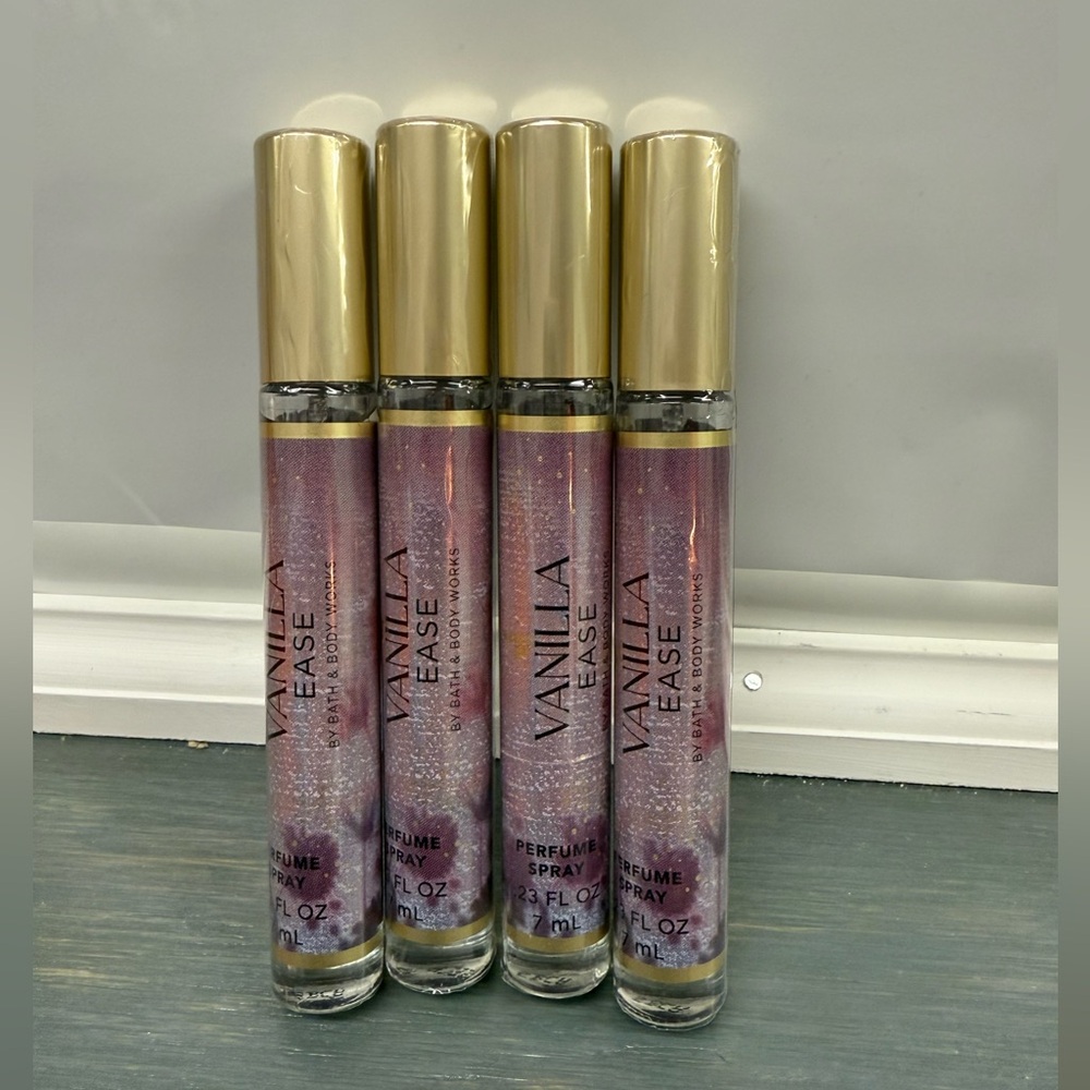 Bath & Body Works Vanilla Ease Mini Perfumes EDP x 4
